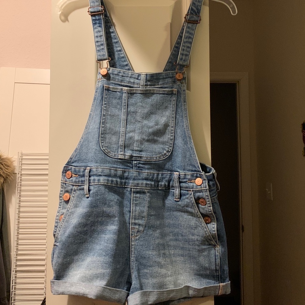 Denim Overalls